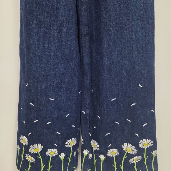 Rachel Antonoff denim daisy jumpsuit - Picture 4 of 5